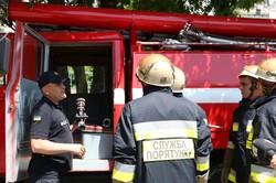 В Днепре стартовали учения пожарных-добровольцев по программе «U-LEAD с Европой» (ФОТО)