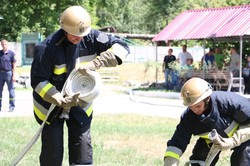 В Днепре стартовали учения пожарных-добровольцев по программе «U-LEAD с Европой» (ФОТО)