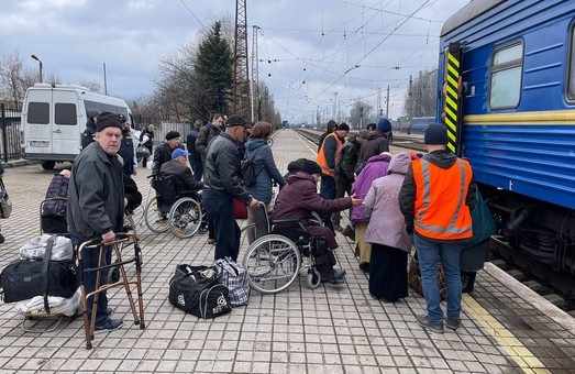 20 апреля назначили эвакуационные поезда из Днепра