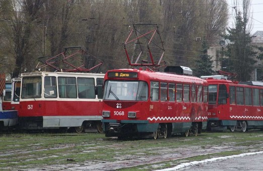 15 мая изменят маршрут два днепровских трамвая